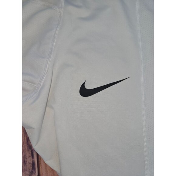 Nike Pro Men's White Dri-FIT Tight Fit Compression Pants Large - Picture 8 of 10
